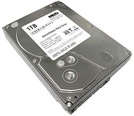 MaxDigitalData 1TB 32MB Cache 7200PM SATA 3.0Gb/s 3.5 Internal Surveillance CCTV DVR Hard Drive (MD1000GSA3272DVR) - w/ 2 Year Warranty (Renewed)