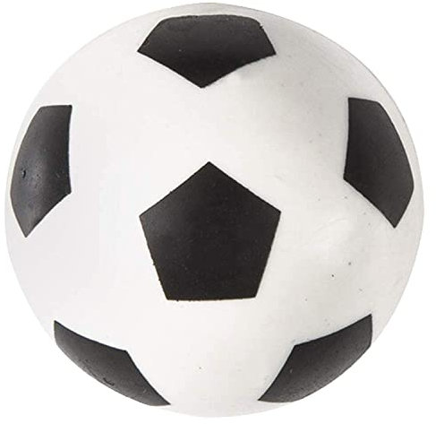 3D Soccer Bouncy Balls - Realistic Black & White Design - Perfect Gift for Soccer Fans - 8ct
