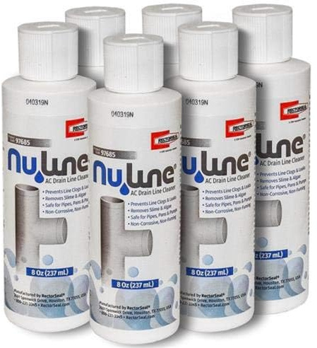 NuLine HVAC Condensate Nu-Line Drain Cleaner, 8 ounce (Pack of 6)
