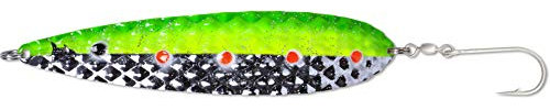 Rhino Premium Salty Diamond M Spoons Hochseeangel Blinker Meeres Angelköder Angel Zubehör Norwegen, Disco Flash, 18 g