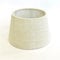 Lampenschirm Tisch Beige Natur Stoff WollweiÃŸ Colmore Creme Farben Handarbeit
