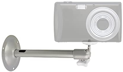 TronicXL Wandhalterung I Tisch Ständer I Boden I Decken Halterung für Kamera Digitalkamera DSLR SLR für Studio Canon Sony Nikon Panasonic 1/4 Zoll Wandhalter Wand Halter Deckenhalterung fest Foto