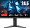 Lenovo G25-20 Monitor Gaming 24.5 FHD (1920x1080), 165 Hz, 1 ms, FreeSync Premium, Regolabile in altezza/inclinazione, HDMI + DP, Base in Metallo