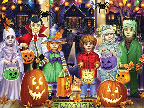 Vermont Christmas Company Halloween Night Jigsaw Puzzle 550 Piece