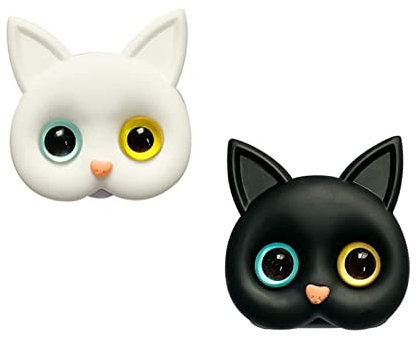 2 Pcs Phone Grips Cute Cartoon Phone Grip Holder Decorative Grip with Mirror for All Smartphones and Tablets