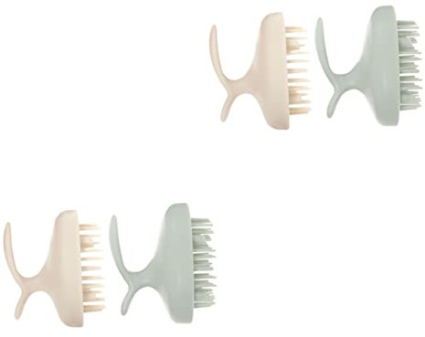 Beatifufu 2sets Kopfhaut Haarbürste Sanfte Kopfhaut Bürste Für Haar Haar Wäscher 2 Stücke * 2