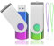 USB Stick 128 GB Pack of 2 ABLAZE Colour Gradient Memory Stick Rotate Metal Colourful Memory Stick High Speed USB 2.0 Flash Drive