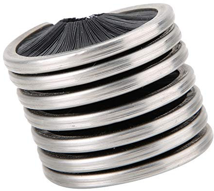 Leapiture Gear Rope Brush Rope Scrubbing Brush Nylon Stainless Steel Climbing Rope Cleaner for Cave Exploration, Rope Cord Cleaning Brush for Aerial Work