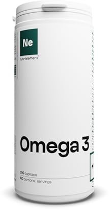 Nutrielement - Oméga 3 Epax® - 600 capsules - Equilibre EPA/DHA - Huile de Poisson Sauvage - Pêche durable - Indice d'oxydation ultra faible | By Nutrimuscle
