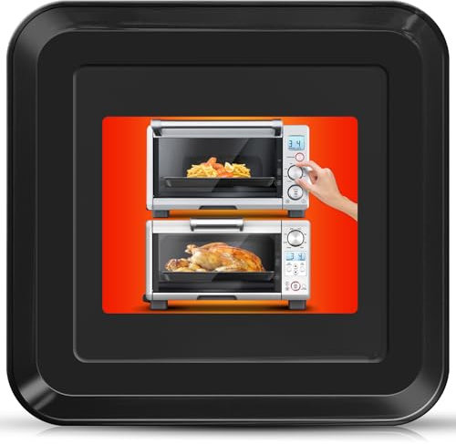 GZHCJJ 10 × 10 Enamel Baking Pan for Breville Compact Smart Oven, Non-Stick, Dishwasher Safe