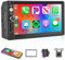 Hodozzy Wireless Carplay/Android Auto 2 Din Autoradio, 7 Pollici HD Schermo Stereo Auto Bluetooth/Mirror Link/USB/AUX/FM Radio+Telecamera Retromarcia…