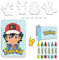Amscan 9917113 - Pokémon Kids Birthday Party Bag Favours Pack - 24 Pieces