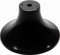Kopp Kunststoff-Deckenbaldachin, Durchmesser 110 mm, Farbe schwarz, 343505000