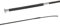 Fleck Dressurgerte Sporty Nylon schwarz 120cm