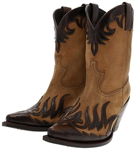 Sendra Boots 17448 LULA GORCA Stivali da cowboy da donna beige marrone, Bronce Tang, 42 EU
