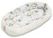 SENSILLO Baby Nestchen Kokon Neugeborene - Komfort und Sicherheit ab Ersten Lebenstagen - 100% Baumwolle + Minky - Reisebett für Babys Säuglinge - Sehr strapazierfähig - 70x30cm - Ecru Kolibri