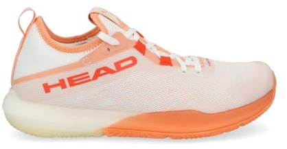 HEAD Motion PRO Padel Women Shoes White/Coral, 7.0