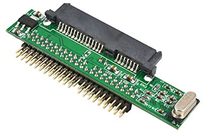 Asuinxurr Adaptador SATA a IDE de 2,5 IDE hembra a 2,5 IDE macho, conector de 40 , 1,5 GBS, soporta 133 HDD, CD, DVD, convertidor serie