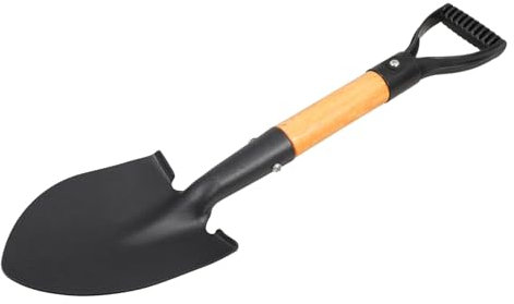 Milisten Pala de Flores Tenedor de excavación para jardinería Suministros de jardín Pala Ligera Herramientas de paisajismo Herramienta de jardinería Suministros de jardinería Acero Negro