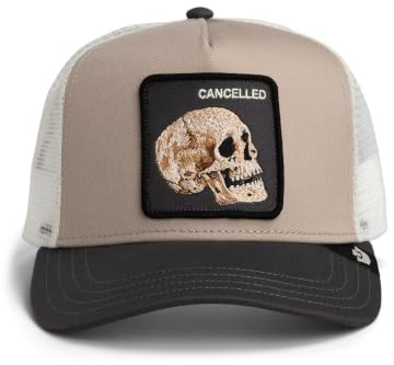 Goorin Baseballmütze Trucker Cancelled Totenkopf-Design, mehrfarbig, Einheitsgröße für Erwachsene