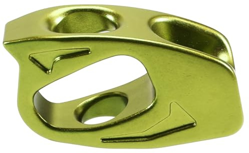 Wesafrae Sicherungsgerät Seilklemme 15KN für Felsklettern, Abseilgerät für 9mm Bis 12mm Seil, für Outdoor-Arboristen-Kletterausrüstung