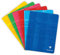 Clairefontaine 3723C - Schulheft / Notizheft 17x22cm, 40 Blatt liniert mit Rand, 90g, geheftet, farbig sortiert, 1 Stück