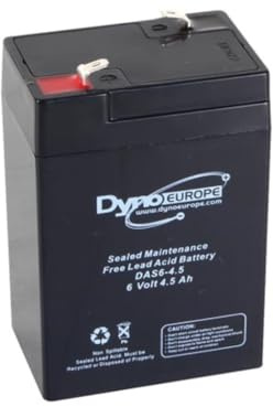 Dyno Europe BLEIAKKU - 6 V - 4,5 Ah - 70 x 48 x 106 mm