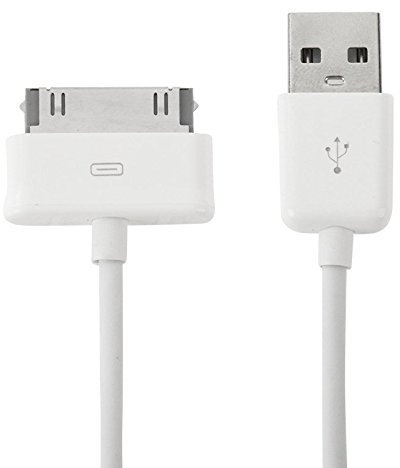 Cavo carica/dati usb 2.0 per Samsung Galaxy Note 10,1, Galaxy tab, P6800, P6200/P7100/Galaxy tab 8,9 P7300 E/Galaxy tab 10,1 , Galaxy tab 2/P7500 e P7510// P5100, P5110/P3100/P3000 bianco