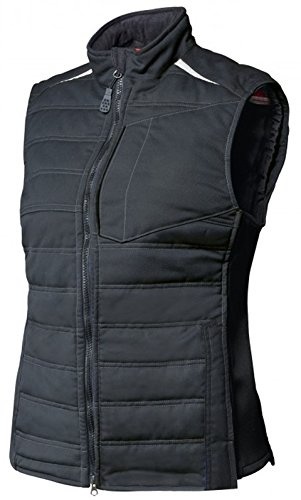 BP 1994-570-56-2XL Thermo-Weste für Frauen, Schlanke Silhouette, gepolstert mit gestepptem Thermofutter, 250,00 g/m² Stoffmischung mit Stretch, anthrazit, 2XL