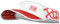 COMPRESSPORT Spiderweb Ultralight Visor, Visiera da Corsa Unisex-Adult, Rosso/Bianco, taglia unica