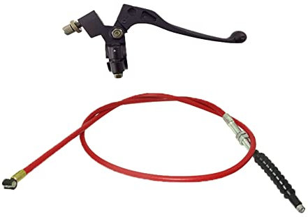 STONEDER Embrayage à Levier + Câble d'embrayage pour Chinois en 50 125 140 160 CC Pit Dirt Moteur Trail Vélo Moto