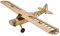 Dancing Wings Hobby J3 Balsa Wood Model Aircraft 4CH Radio Remote Controlled RC Planes for Beginners 1180mm Laser Cut Airplane Model Kits to Build and Fly (S0802)