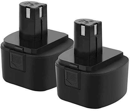 Exmate 2 Pack 12V 3500mAh Lincoln Ni-MH Battery for 1201 1242 1244 LIN-1201 LIN-1200 LIN-1240 LIN-1242 LIN-1244 12 Volt Grease Guns Power Luber