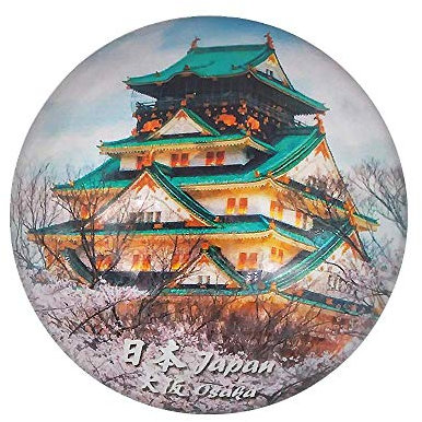 MUYU Magnet Osaka Japón imán de Nevera de Viaje Souvenir Regalo hogar y Cocina decoración magnético calcomanía de Cristal refrigerador imán Collection