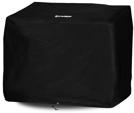 LE MARQUIER - Housse Protection XXL 155x65x95cm - Plancha & Barbecue + Chariot/Desserte de 140 à 170 cm - Polyester/PVC