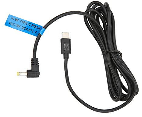 Câble d'alimentation DC 9V, câble de Charge DC 4.0x1.7mm Durable Portable Facile à Utiliser Universel pour appareils Photo