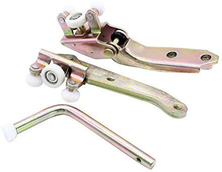 SHLPDFM Guía de ruedas para puerta corredera, 3 unidades, lado derecho para VW Transporter Bus T4