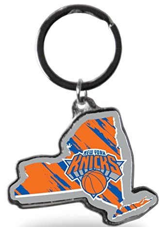 Rico Industries NBA New York Knicks State Shape Schlüsselanhänger