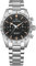 Pagani Design 1766 Herrenuhr Chronograph Edelstahl Gehäuse 40mm VK64 Quarz 100m Wasserdicht, 1766 Schwarz, Klassisch
