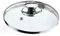 Saucepan Glass Lid Vented with Stainless Steel Knob and edged, fit most Saucepans, Round Casserole Dish and Frying Pans, (Glass Lid 24 cm)
