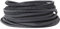 GORGECRAFT 5m x 3mm Black Flat Leather Cord Genuine Leather Strips Cowhide Strings Braiding Thread Rope for DIY Crafts Necklace Bracelets Anklet Keychains Jewelry Making Boot Lace Beading Supplies