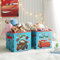Idea Nuova Cars Set of 2 Durable Storage Cubes with Handles, 10x10x10 Cubes