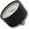 Lumonic I Manometer 0-6,0bar I 1/4 Zoll I Klasse 2,5 I Anschluss hinten I Durchmesser 50mm I Druckmesser I für Druckluft und Wasser