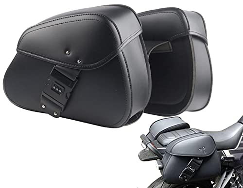 Borsa laterale per moto – Borse da viaggio a prova di collisione | Borsa porta attrezzi laterale universale borsa porta attrezzi borsa porta attrezzi per moto borse rigide uso bagagli da viaggio