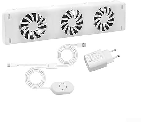 Heizkörper Ventilator 3-Stück, Langlebiger Heizungsventilator Für Unterheizungen Heizkörper, Zum Sparen Von Energie Heizkosten, 300 * 69 * 30mm(MXRV-S01 (Mono set))