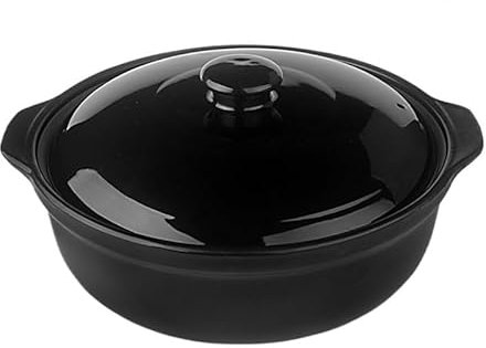 YATINGZHANG Cocotte Casserole en céramique 3-5l, Vaisselle, réchaud, marmite à Soupe résistante à la Chaleur, très Grande capacité Cocottes(5L)