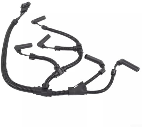 HpLive Glühkerzen-Kabelsatz für T4 ACV AXL 1995-2004 074972095B, Auto Kabelbaum Anschluss Stecker Ersatzteil Zubehör