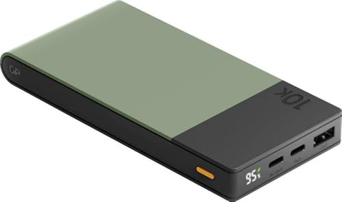 GP GPACCM10C000 Powerbank 10000 mAh LiPo USB-A, USB-C® Moss Green