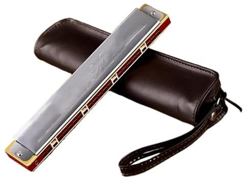 Mundharmonika Für Erwachsene 24 Löcher Tremolo Mundharmonika Polyphonie Diatonische C Tonart