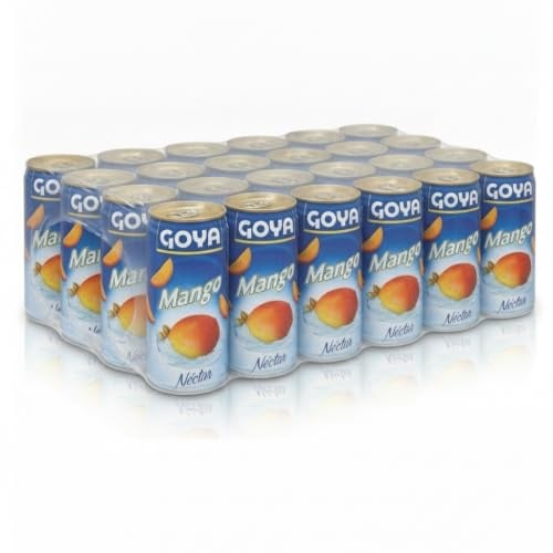 Néctar de Mango - Pack de 24 Latas de 284 ml - Bebida Refrescante con Sabor Natural a Fruta Tropical - Ideal para Cócteles, Picnics y Acompañar Comidas - NEXU